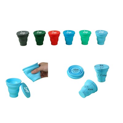 Silicone Sports Folding Water Cup