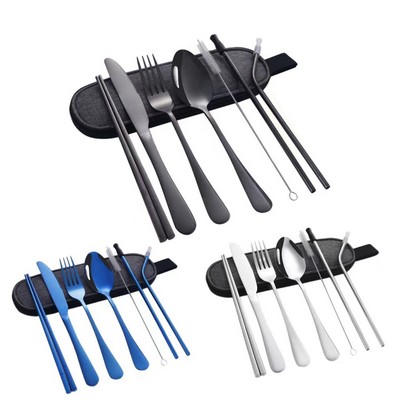 Portable Stainless Steel Travel Cutlery Set