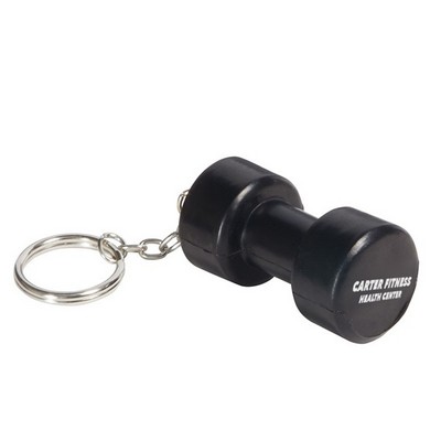 Dumbbell Shape Stress Reliever Keytag