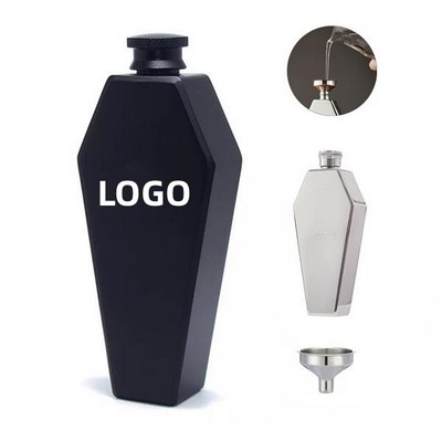 Portable And Lightweight 6 Oz Stainless Steel Alcohol Bottle