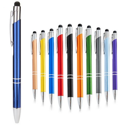 "Elegant Metal Ballpoint Pen: Premium Writing Instrument"