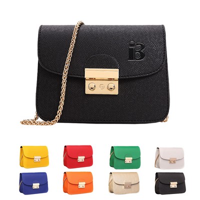 Mini Pu Leather crossbody bag