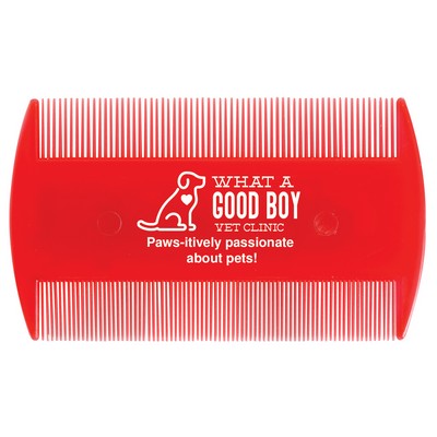 Red Flea Comb