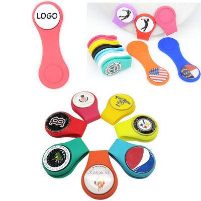 Silicone Golf Hat Clip Marker