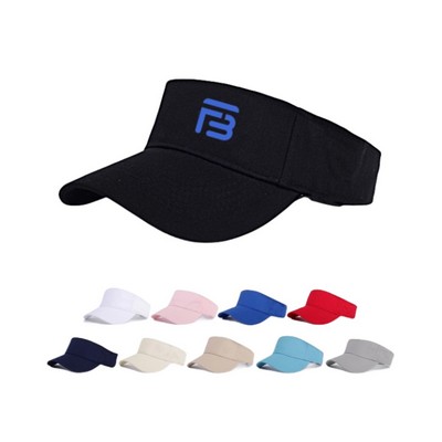 Premium Outdoor Empty Top Sun Visor Hat