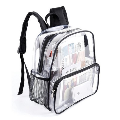 Heavy Duty PVC Transparent Backpack