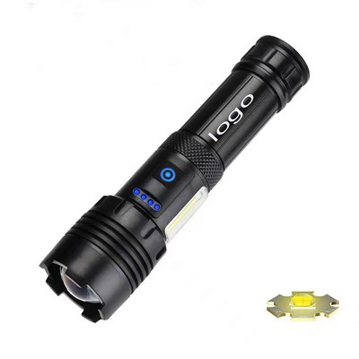 Rechargeable Multifunction Tactical Flashlight