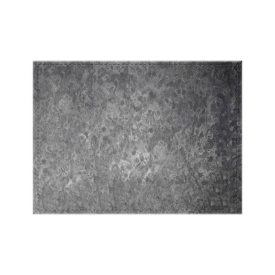 Brushed Metallic Rectangle Table Mat