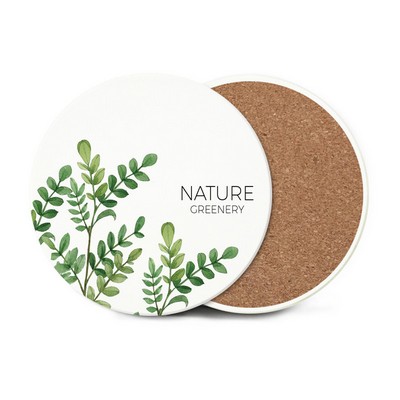 Absorbent Ceramic Stone Coaster