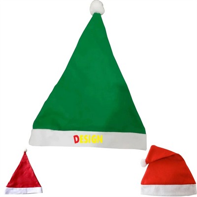 Custom Non-Woven Full Color Santa Hat