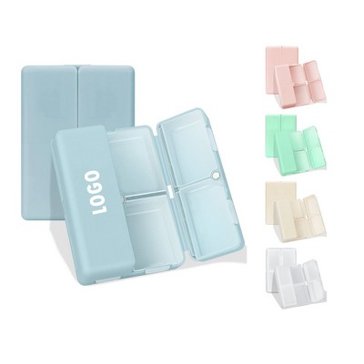 Daily Pill Organizer With 7 Compartments