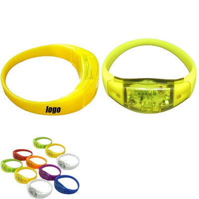 Voice Activated Sound Control Led Flashing Bracelet