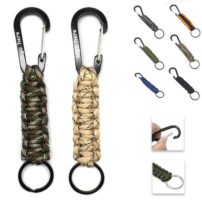 Braided Paracord Lanyard Clips