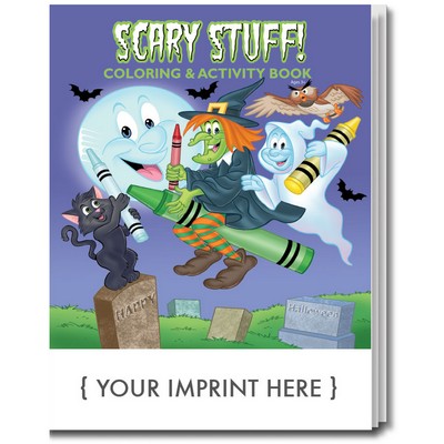 Scary Stuff Coloring Book Fun Pack