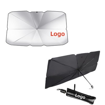 Custom Car Windshield Umbrella with Pouch