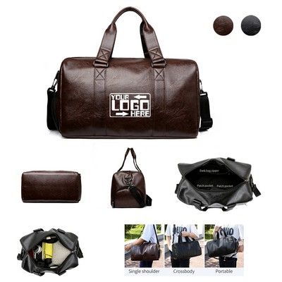 Duffle Travel Bag With Shoe Compartment