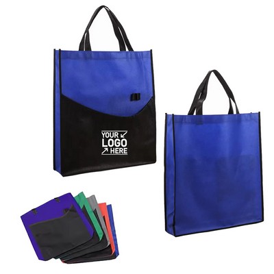 Custom Reusable Shopping Grocery Non-Woven Tote Bag