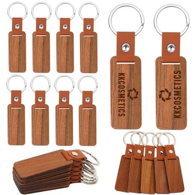 Wooden keychain