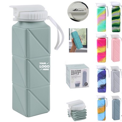 Collapsible Water Bottles Leakproof Lid