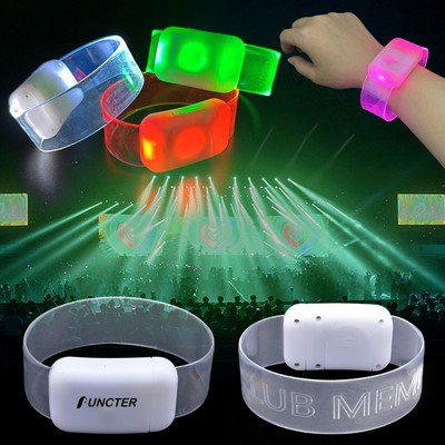 Light Up LED Bracelet 15 Different Glow Colors Light Up Wrist Band For Party Music Festival