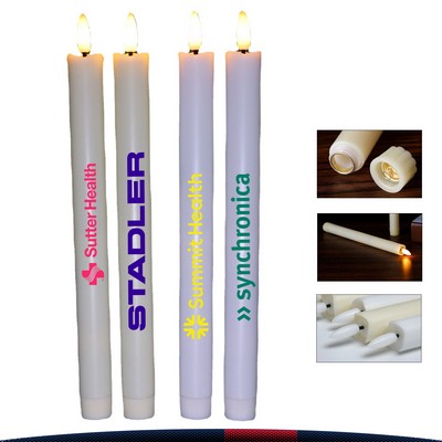 10-inch Bullet-Head Wavy-Edge Candle Sticks