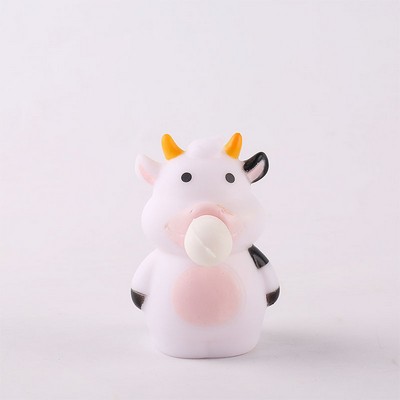 TPR Cow Bubble Stress Ball