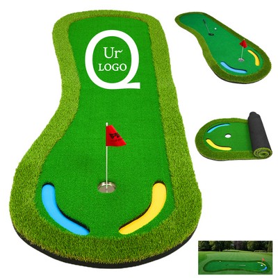 Premium Artificial Grass Custom Indoor Putting Green