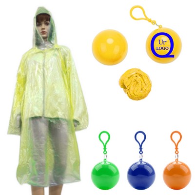 Portable Disposable Emergency Raincoats