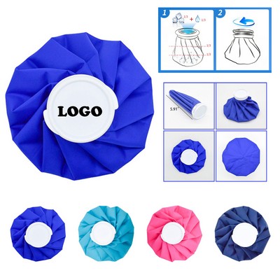 Reusable Fillable Ice Bag With Wide Mouth