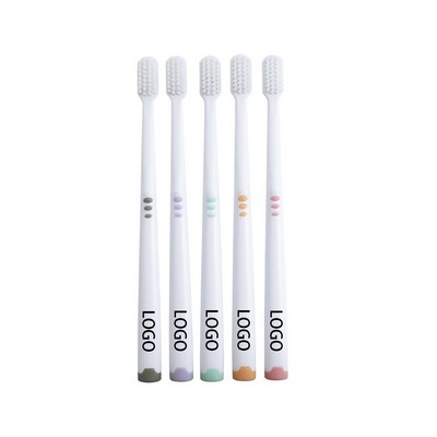 Toothbrush with Ultra Fine Soft Bristles