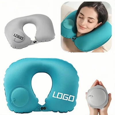 Travel Portable Inflatable U-Pillow