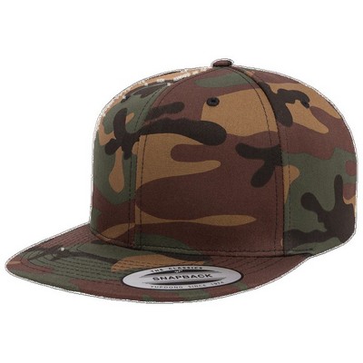 YP Classic® Yupoong Premium Camo Snapback Cap