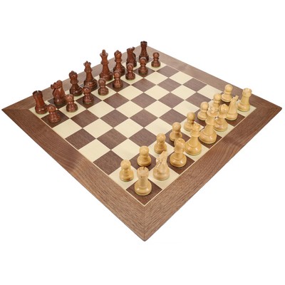 Luxury Wooden Chess Set – 21.75