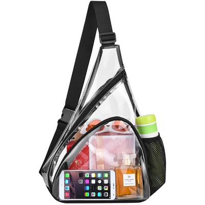 Clear PVC Sling Bag