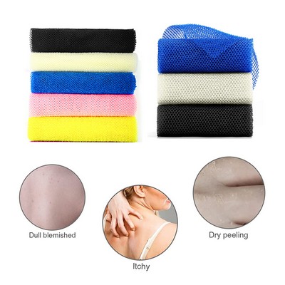 3 Pack African Exfoliating Bath Sponge Net