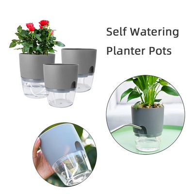 6 Inch Self-Watering Plant Pot