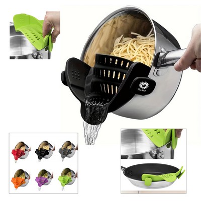 Clip On Silicone Strainer