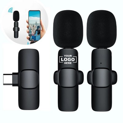 Wireless Mini Collar Clip Microphone