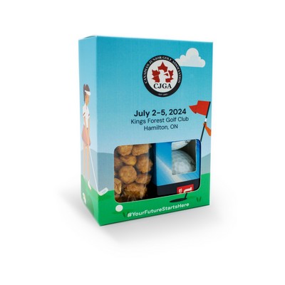 3 Golf Balls Snack Box