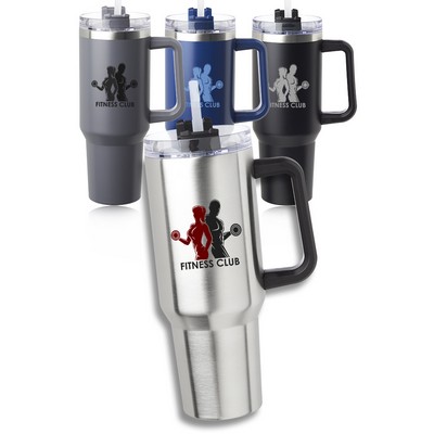 Alps Stainless Steel Travel Mugs with Handle 40 oz