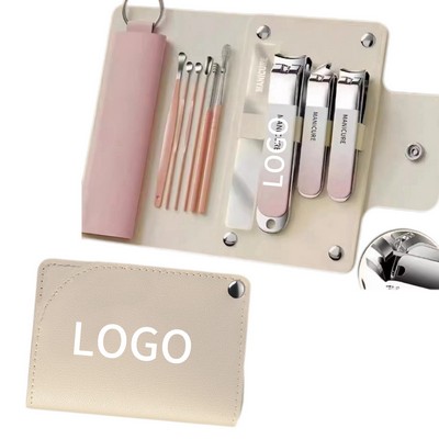 Stainless Steel Manicure Set Of 10 Pieces