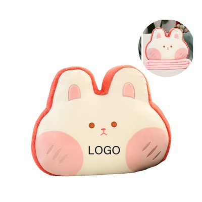 2 in 1 Cute Animal Pillow