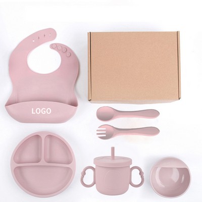 Complete Silicone Baby Feeding Set