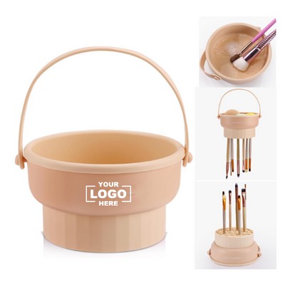 Silicone Makeup Brush Cleaning Bowl