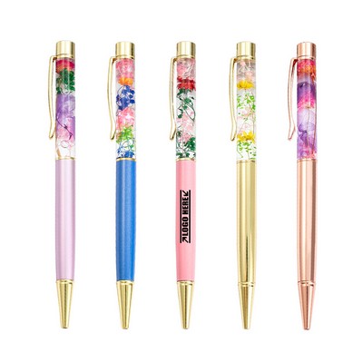 Flower Dynamic Liquid Pen