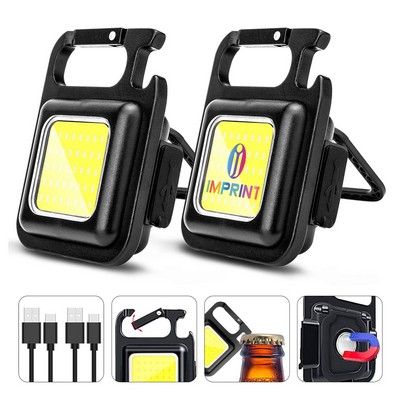 Portable Emergency Light with Folding Bracket Bottle Opener