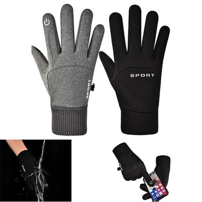 Winter Touch Screen Keep Warm Water-Resistant Gloves