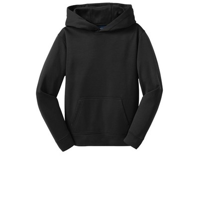 Sport-Tek® Youth Sport-Wick Fleece Hooded Pullover