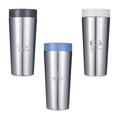 Circular 16 oz. Recycled Stainless Cup, Laser - Standard