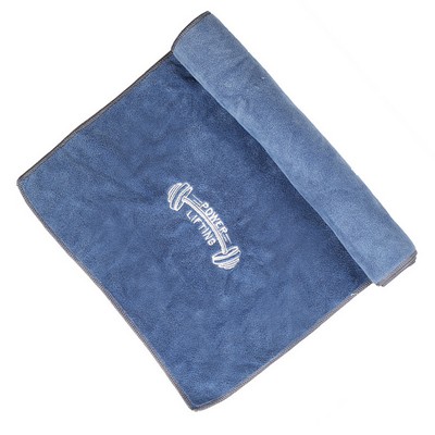 Fitness exercise quick drying towel